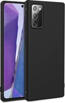 Samsung Galaxy Note 20 Hoesje Zwart - Siliconen Back Cover