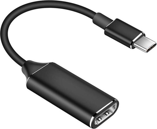 USB-C naar HDMI Adapter - Compatible met Telefoon en Laptop - Geschikt voor  Apple... | bol.com
