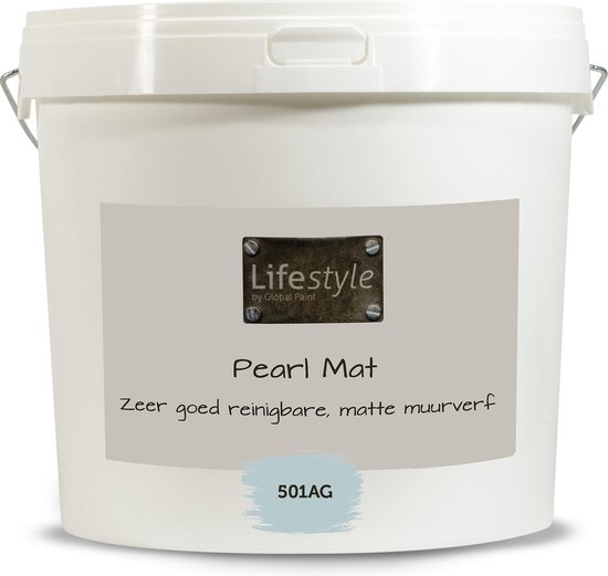 Lifestyle Pearl Mat - Extra reinigbare muurverf - 501AG - 10 liter