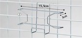 Folder Houder voor Rasterpaneel - Horizontaal