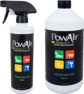 PowAir Penetrator - Geurverwijderaar - Combi Spray 464 ml & Refill 922ml