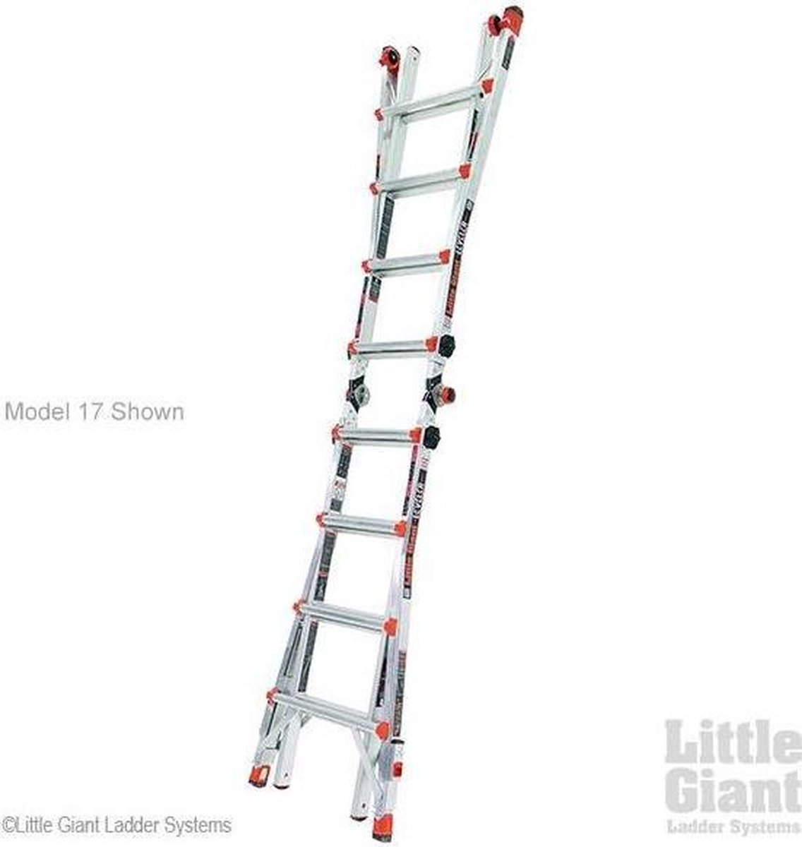Jumbo Giant ladder 5/9 sporten Leveler
