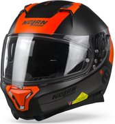 Nolan N87 Plus Distinctive 26 Flat Black Orange Integraalhelm - Motorhelm - Maat XXL