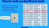 iCall - Apple iPad Air 10.5 (2019) / Pro 10.5 (2017) Sleeve - Book Cover Tri-Fold Case - Noir