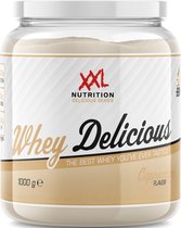 XXL Nutrition - Whey Delicious - Cappuccino - Wei Eiwitpoeder met BCAA & Glutamine, Proteïne poeder, Eiwit shake, Whey Protein - 2500 gram