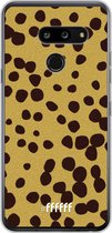 LG G8 ThinQ Hoesje Transparant TPU Case - Cheetah Print #ffffff