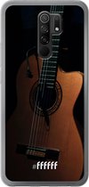 Xiaomi Redmi 9 Hoesje Transparant TPU Case - Guitar #ffffff