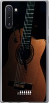 Samsung Galaxy Note 10 Hoesje Transparant TPU Case - Guitar #ffffff