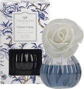 Greanleaf Flower Diffuser Classic Linen - de geur van frisse lucht en zuiver water