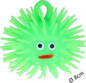 Puffer Stressbal Squishy Toy Vis 8cm Groen
