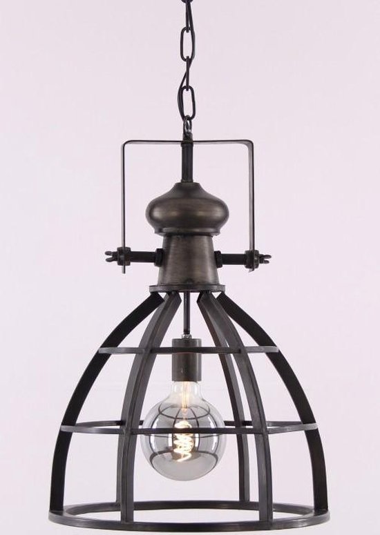 Light & Living Hanglamp Amy - Zwart - Ø40cm - Modern - Hanglampen  Eetkamer,... | bol.com