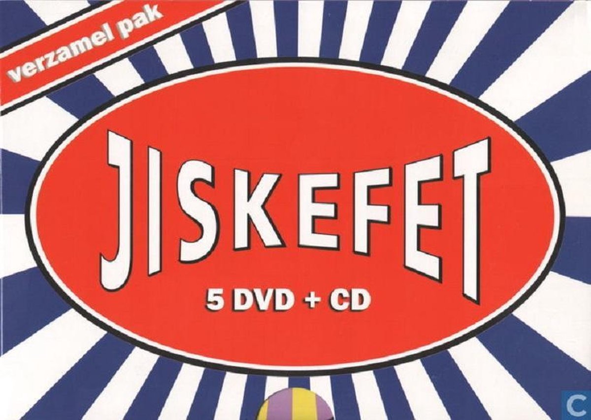 Jiskefet   verzamel pak  5 dvd +  CD