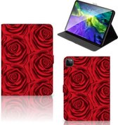 Book Cover iPad Pro 11 (2020) Cover met Magneetsluiting Red Roses