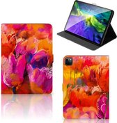 Tablet Hoes iPad Pro 11 (2020) Hoes met Magneetsluiting Tulips