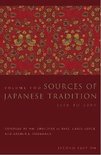 Sources of Japanese Tradition - From Earliest Times to 1600