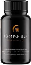 Consiouz Goodnight Caps ® - Slaapsupplement - Beter slapen - Slaap - Supplementen - Magnesium Tauraat - Melatonine - 100% natuurlijk