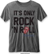 The Rolling Stones Heren Tshirt -S- It's Only Rock N' Roll Grijs