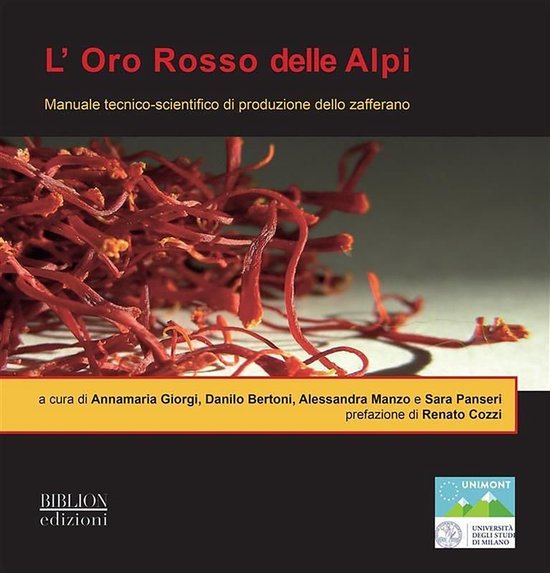 L'Oro Rosso delle Alpi - cover