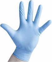 200x Handschoenen Wegwerp - Soft Nitrile - Maat L - Blauw - Latex-free Disposable Gloves