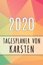 2020 Tagesplaner von Karsten: Personalisierter Kalender f�r 2020 mit deinem Vornamen