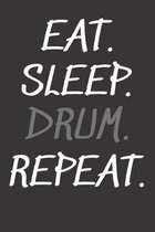 Drummer Drum Player Notebook Journal: Drummer Drum Player Notebook Journal Gift Dot Grid 6 x 9 120 Pages