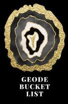 Geode Bucket List: Novelty Bucket List Themed Notebook