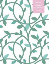 2019 - 2020 - Weekly Planner - 17 Months: August 2019 - December 2020 - Includes 30 pages of Dot Grid Pages for Notes - Vintage Floral Simple Weekly P