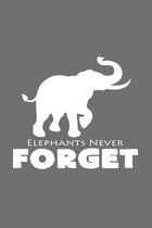 Elephants never forget