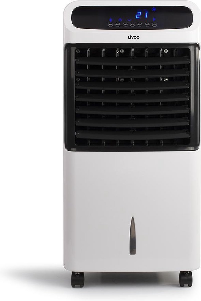 vidaXL Refroidisseur d'air mobile Ventilateur Humidificateur 8 L
