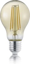 LED Lamp - Filament - Trion Limpo - E27 Fitting - 8W - Warm Wit 2700K - Amber - Glas - BES LED