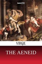 Couverture du livre 'The Aeneid' de Virgile avec une peinture d'Énée portant son père Anchise.