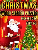 Christmas Word Search Puzzle Book For Kids Ages 4-8