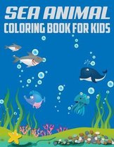 Sea Animal Coloring Book for Kids