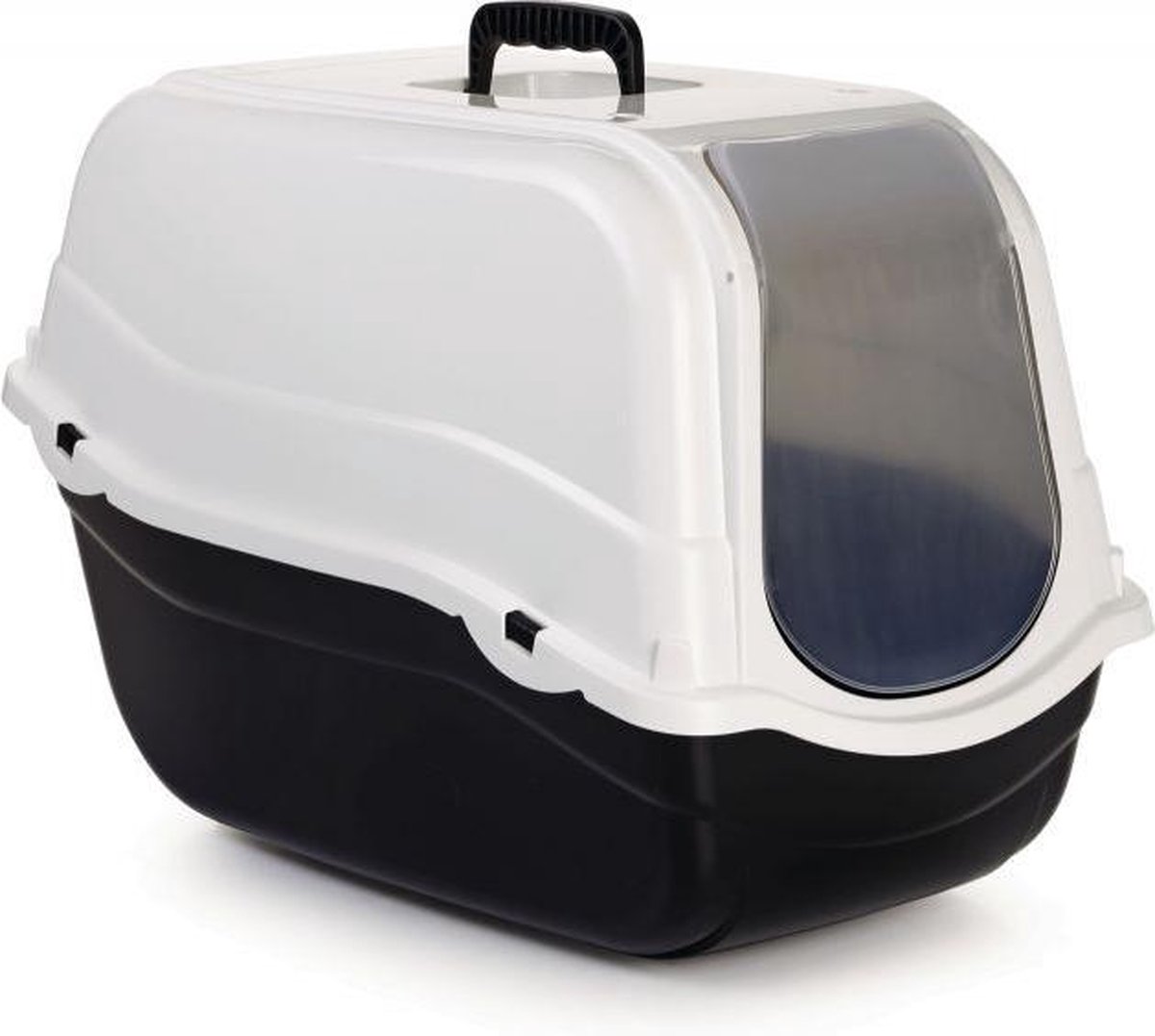 Beeztees Romeo - Kattenbak - Zwart/Wit - 57 x 39 x 41 cm