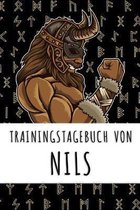 Trainingstagebuch von Nils: Personalisierter Tagesplaner für dein Fitness- und Krafttraining im Fitnessstudio oder Zuhause