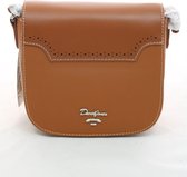 Crossbody tas/Schoudertas David Jones - Cognac Bruin