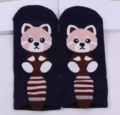 Leuke dieren enkelsokken Catroon style sokken Unisex maat 36 - 41