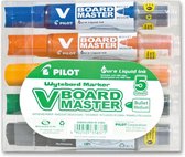 Marqueurs Pilot Whiteboard - Assortiment - Pointe ronde - Rechargeable -
