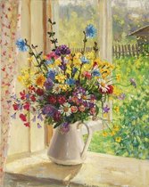 Happy Painter® Diamond Painting bloemen - Lente boeket - 50x70 cm volledig pakket vierkante steentjes