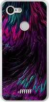 Google Pixel 3 Hoesje Transparant TPU Case - Roots of Color #ffffff