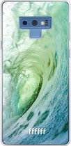 Samsung Galaxy Note 9 Hoesje Transparant TPU Case - It's a Wave #ffffff