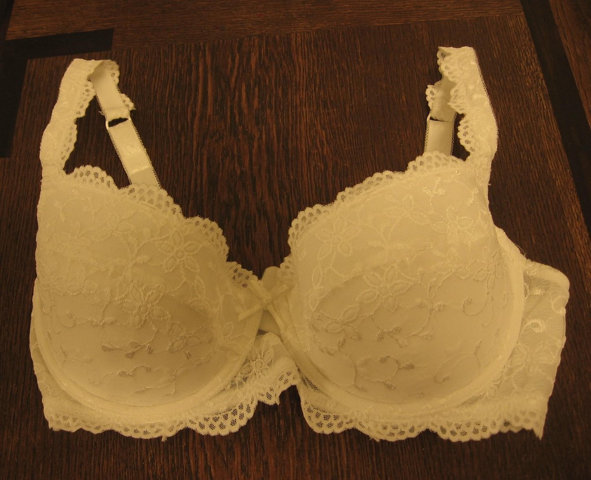 NINA von C push-up beha met kussentjes - wit 70C
