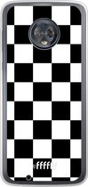 Motorola Moto G6 Hoesje Transparant TPU Case - Checkered Chique #ffffff