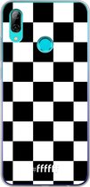 Huawei P Smart (2019) Hoesje Transparant TPU Case - Checkered Chique #ffffff