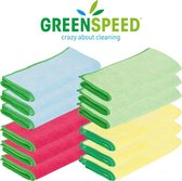 Greenspeed Original microvezeldoeken. 12 stuks in 4 kleuren