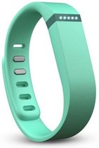 TPU armband voor Fitbit Flex Bleu turquoise / Maat L
