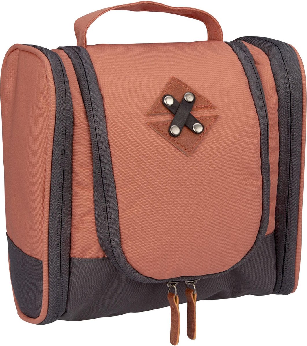 Abbey Toilettas - Smart Travel - Roze/Antraciet