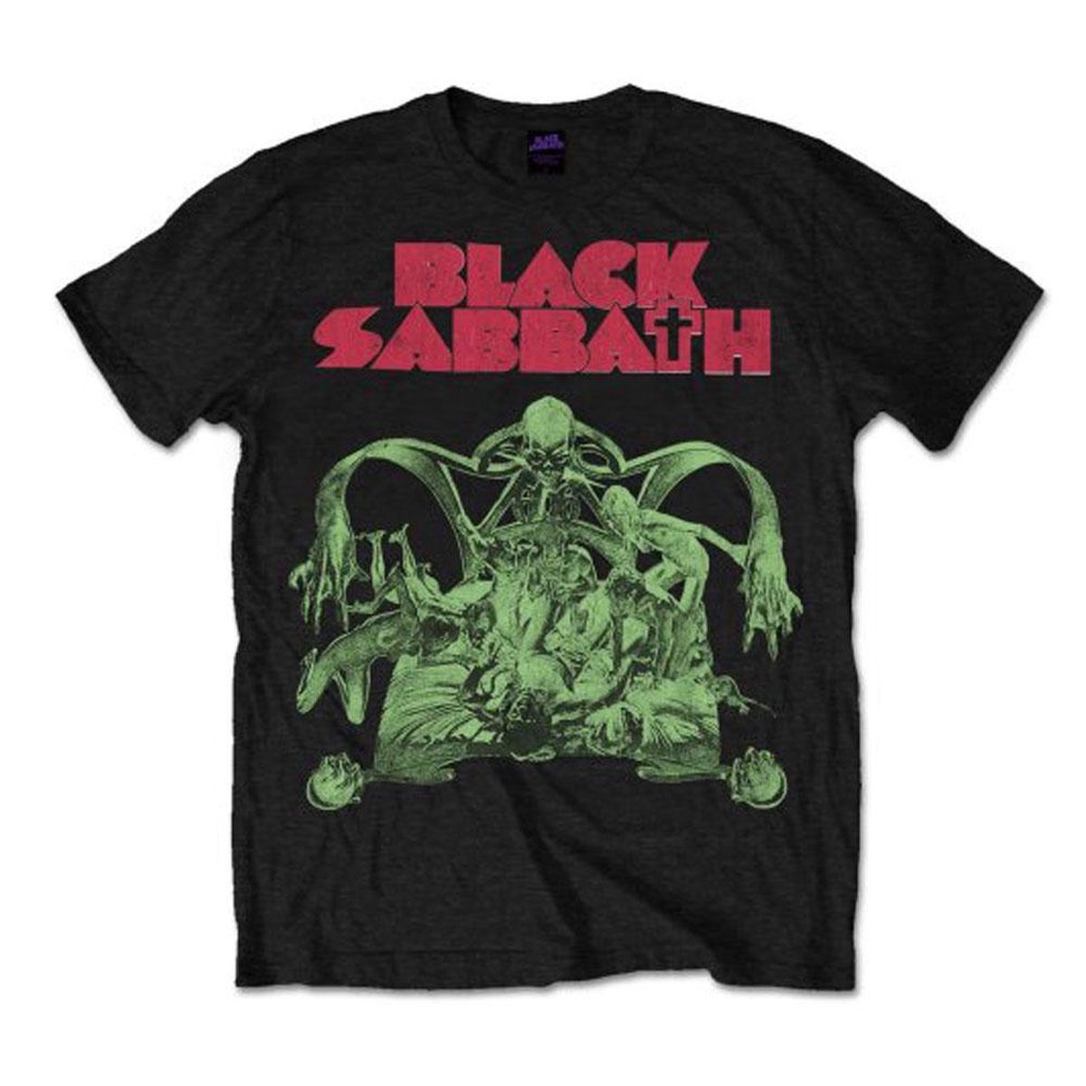 Black Sabbath - Sabbath Cut-out Heren T-shirt - XL - Zwart