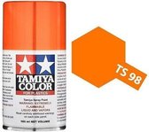 Tamiya TS-98 Pure Orange - Gloss - Acryl Spray - 100ml Verf spuitbus