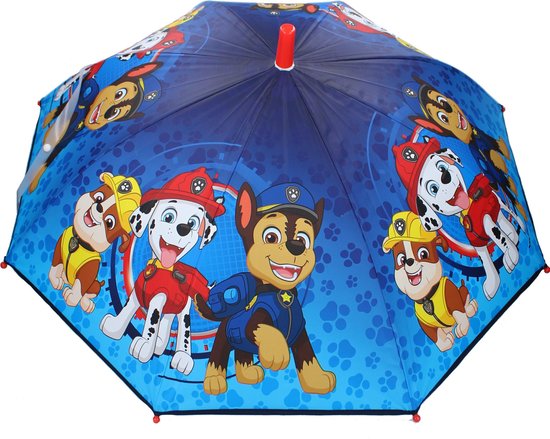 Paw Patrol kinderparaplu voor jongens/meisjes/kinderen 71 cm - Kinderparaplu - Regenkleding/regenaccessoires - PAW Patrol